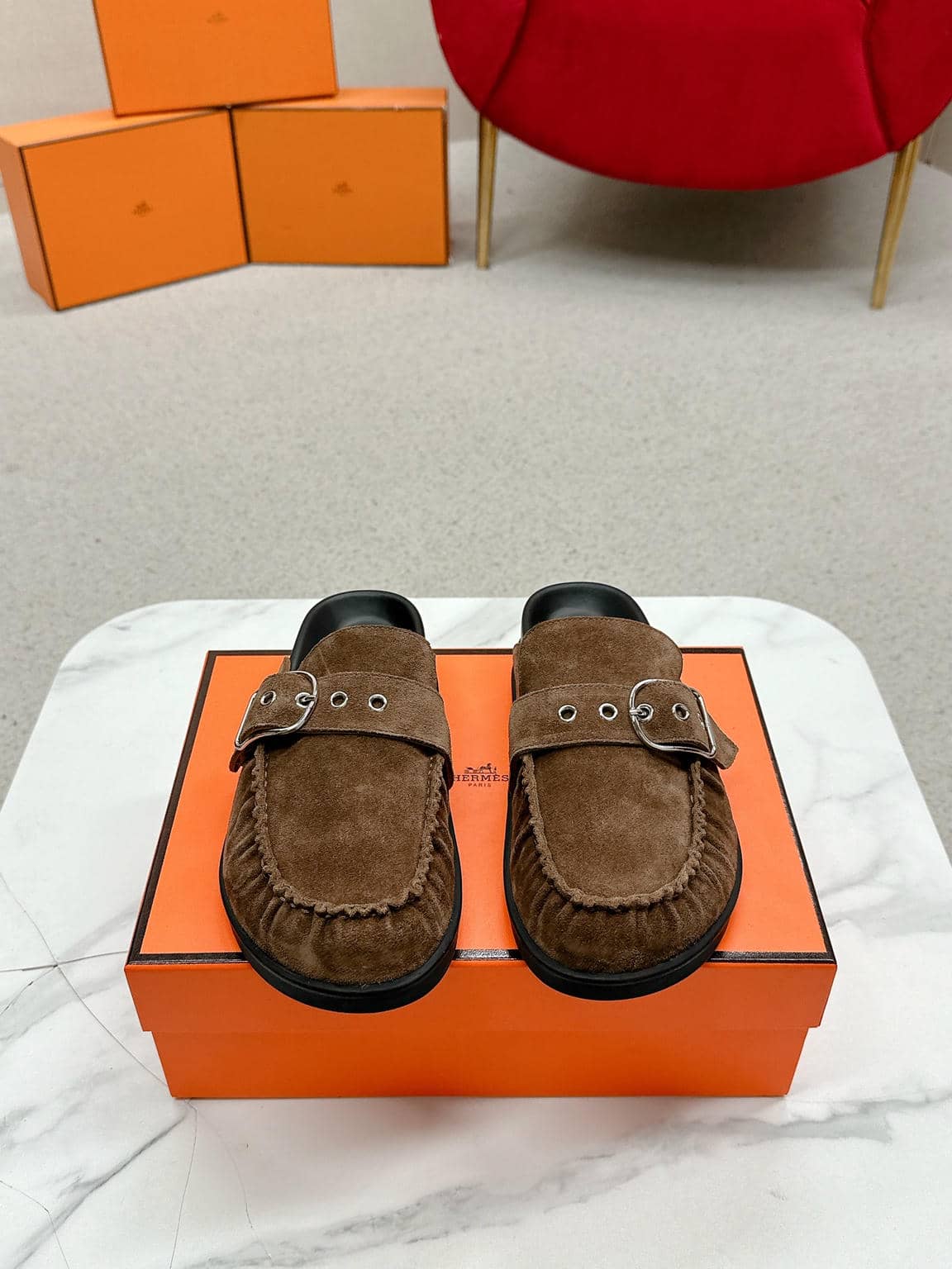 Hermès mules-11